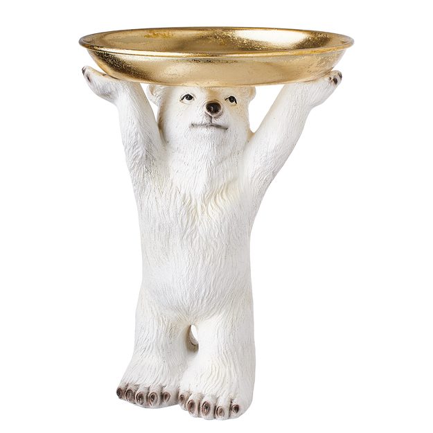 OSWALD ĽADOVÝ MEDVEĎ S TANIEROM