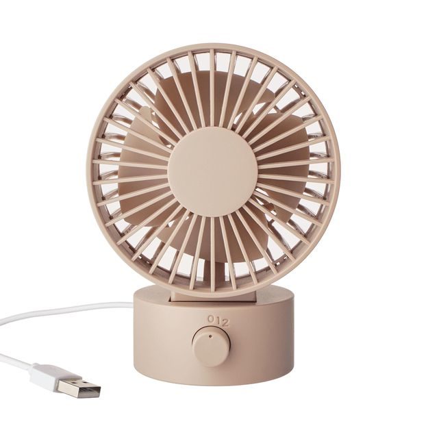 AIR WAVE MINI VENTILÁTOR S KONEKTOROM USB - RUŽOVÁ