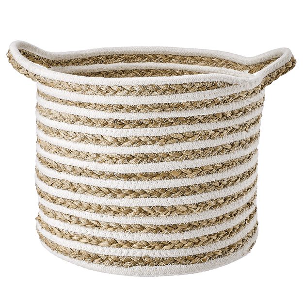 COTTON BRAID ÚLOŽNÝ KÔŠ PRUHOVANÝ STREDNÝ