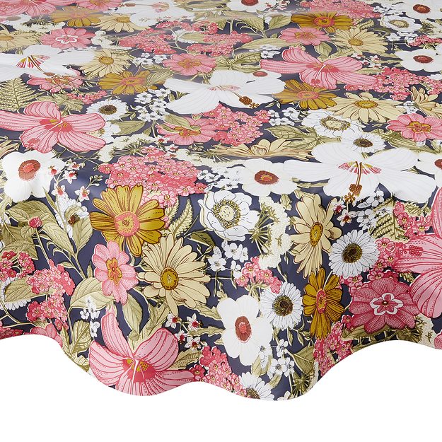 WATERPROOF OBRUS OMÝVATEĽNÝ HIPPIE GUĽATÝ 140 CM