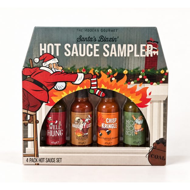 SANTA'S BLAZIN PÁLIVÉ OMÁČKY 180 G 4 KS