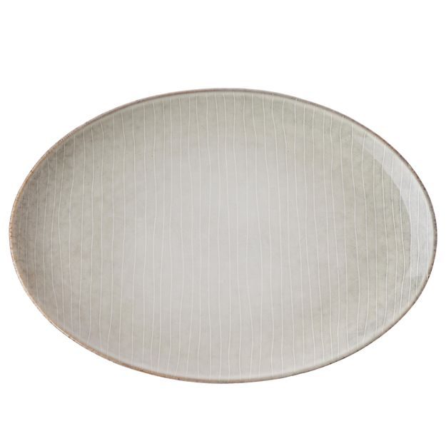 HENLEY PLOCHÝ TANIER 35 X 25 CM - OVÁLNY
