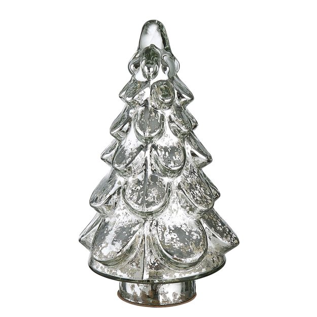 SILVER FOREST DEKORAČNÝ STROMČEK SKLENENÝ 27 CM