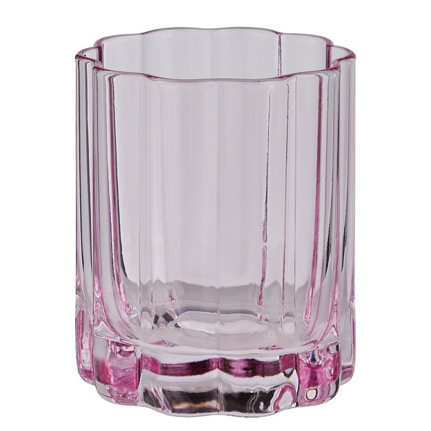 FIORI POHÁR NA VODU 240 ML - RUŽOVÁ
