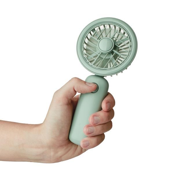 AIR WAVE RUČNÝ VENTILÁTOR S DRŽIAKOM NA TELEFÓN - ŠALVIOVÁ