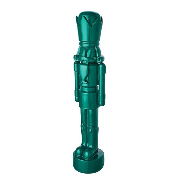 JAMES DEKORAČNÝ LUSKÁČIK 38 CM - ZELENÁ