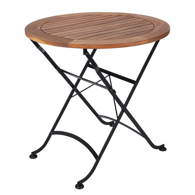 PARKLIFE OKRÚHLY STÔL 75 CM - HNEDÁ/ČIERNA