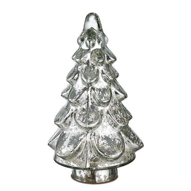SILVER FOREST DEKORAČNÝ STROMČEK SKLENENÝ 19 CM