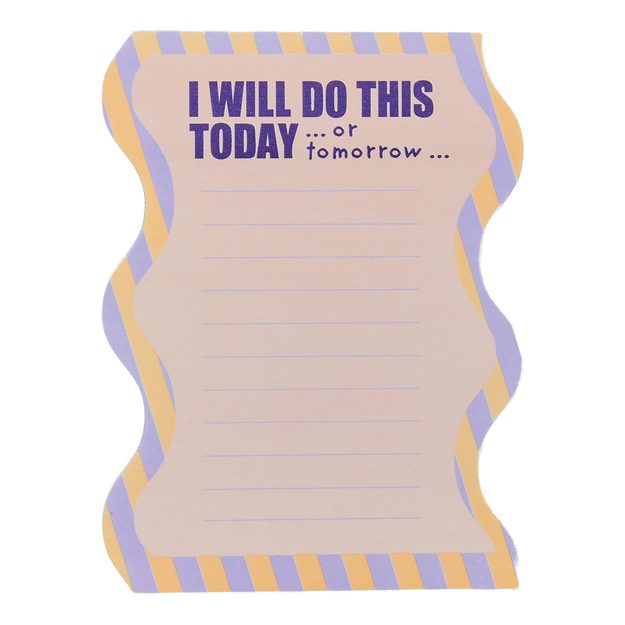 EVERYDAY SAMOLEPIACE LÍSTOČKY "DO THIS TODAY" - ŽLTÁ/MODRÁ