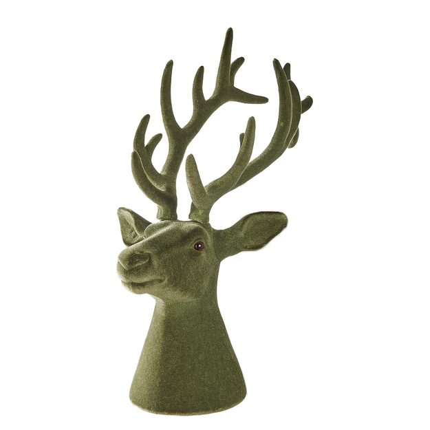 MOUNTAIN LODGE HLAVA JELEŇA 51 CM - ZELENÁ