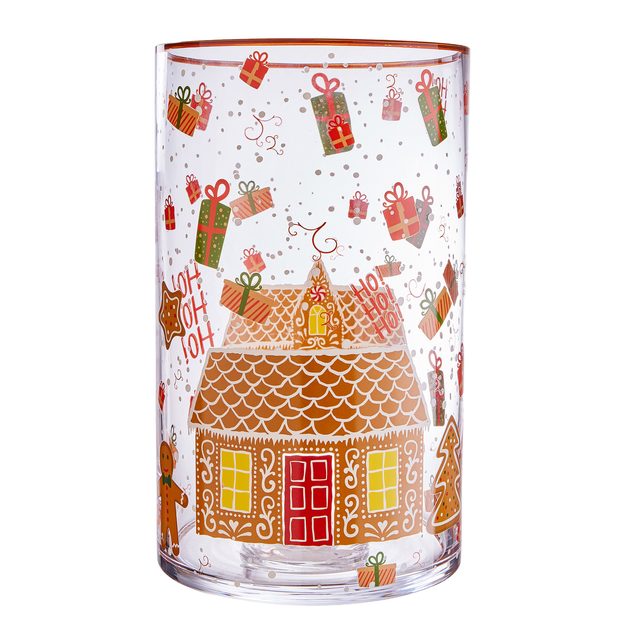 CHRISTMAS DELIGHT LAMPÁŠ PERNÍKOVÝ PANÁČIK 30 CM