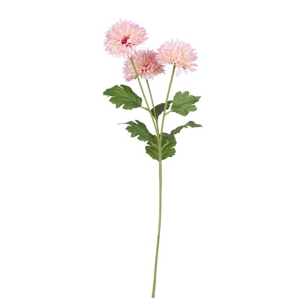 FLORISTA CHRYZANTÉMA 63 CM - RUŽOVÁ
