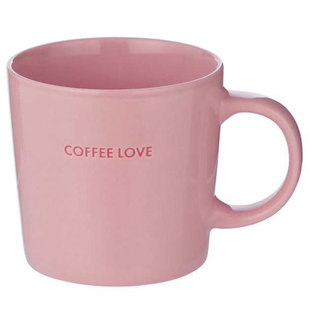 GOOD VIBES HRNČEK 400 ML - RUŽOVÁ