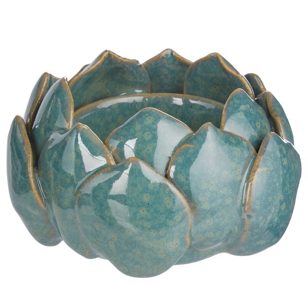 BLOSSOM SVIETNIK NA ČAJOVÚ SVIEČKU - ZELENÁ