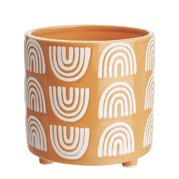 HAPPY RAINBOW KVETINÁČ 14 CM - ŽLTÁ