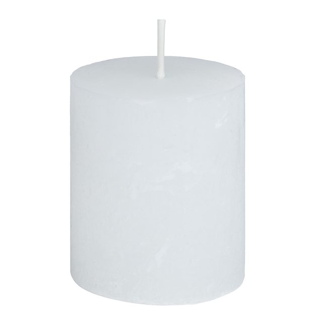 RUSTIC SVIEČKA 8 CM - BIELA