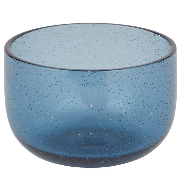 WATERCOLOUR SVIETNIK NA ČAJOVÚ SVIEČKU 8 CM - MODRÁ