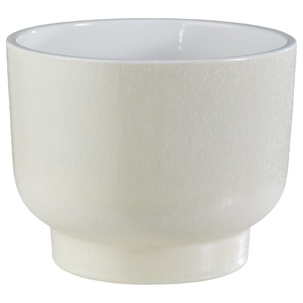 PLANT BOWL KVETINÁČ 26 CM - BIELA