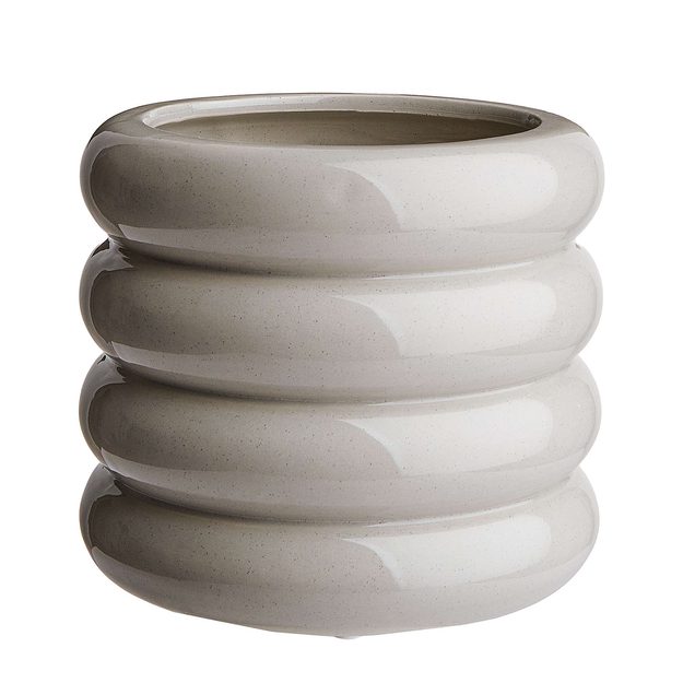 HOOP KVETINÁČ 14 CM - ŠEDÁ