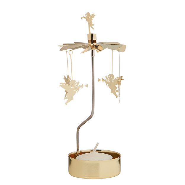 MERRY-GO-ROUND KOLOTOČ NA ČAJOVÚ SVIEČKU ANJEL