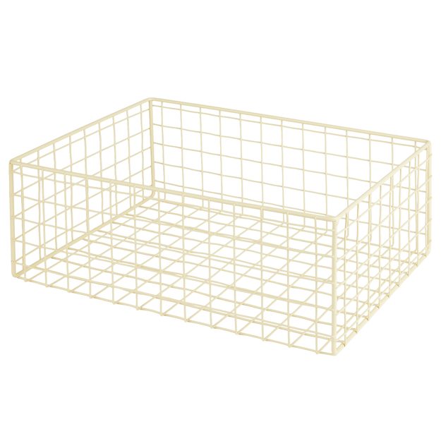 DEPOSIT ÚLOŽNÝ KOVOVÝ KÔŠ 24 X 34 CM - ŽLTÁ