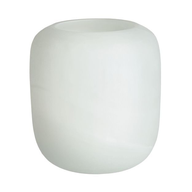 WHITE FLURRY LAMPÁŠ 13 CM - BIELY