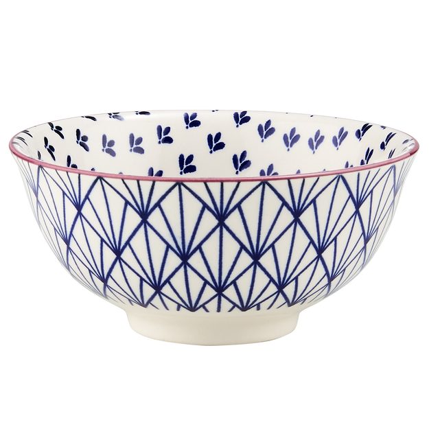 ORNAMENTS MISKA 240 ML - MODRÁ