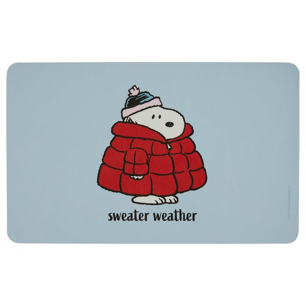 PEANUTS RAŇAJKOVÁ DOSKA "SWEATHER WEATHER" - MODRÁ