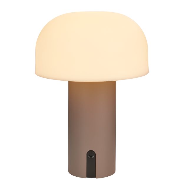 MUSHROOM VONKAJŠIA LAMPA – ŠEDOHNEDÁ