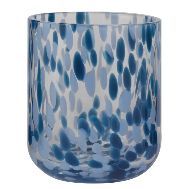 CONFETTI POHÁR 330 ML - MODRÁ/SIVÁ