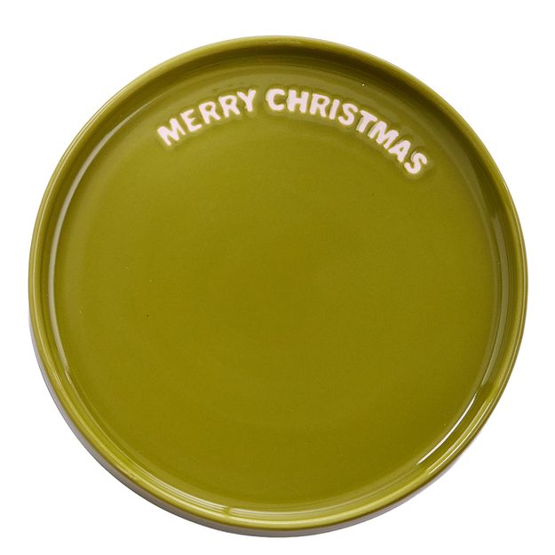 GOOD VIBES TANIER "MERRY CHRISTMAS" 15 CM - ZELENÁ
