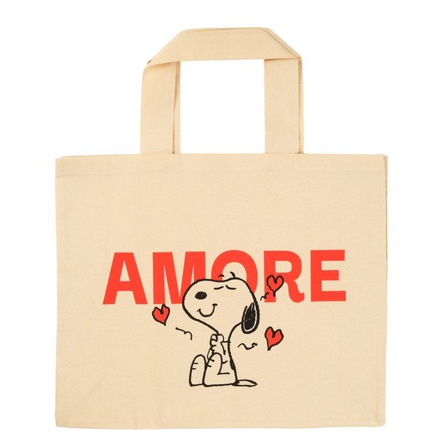 PEANUTS TAŠKA BAVLNENÁ VEĽKÁ "AMORE"