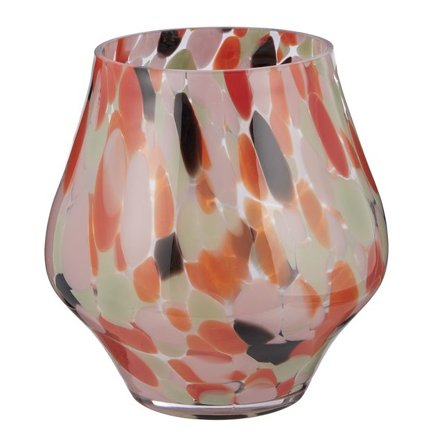 CONFETTI LUCERNA 18 CM - HNEDÁ