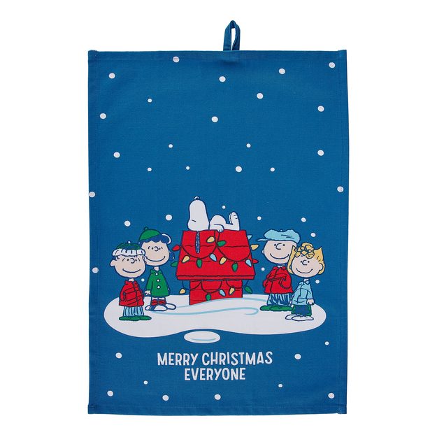 PEANUTS UTIERKA "MERRY CHRISTMAS" - TM.MODRÁ