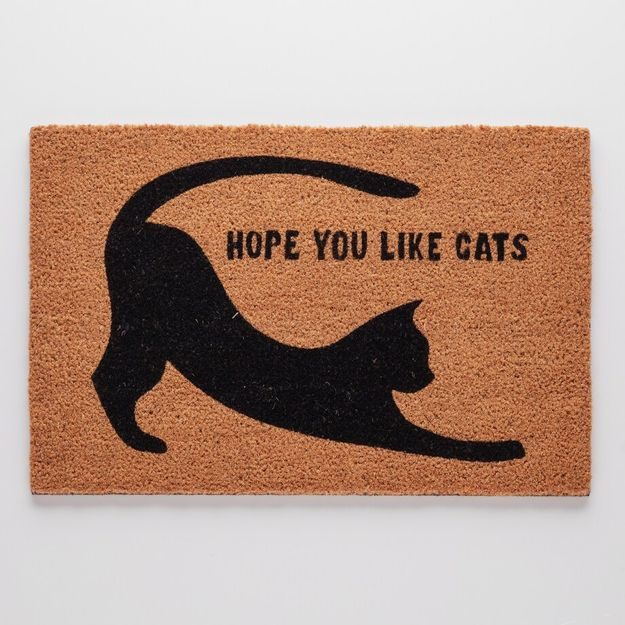 HOME&YOU ROHOŽKA Z KOKOSOVÉHO VLÁKNA MAČKA 40 X 60 CM