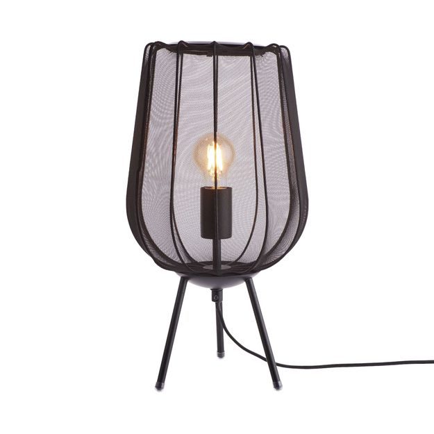 AMAL STOLNÁ LAMPA 45 CM - ČIERNA