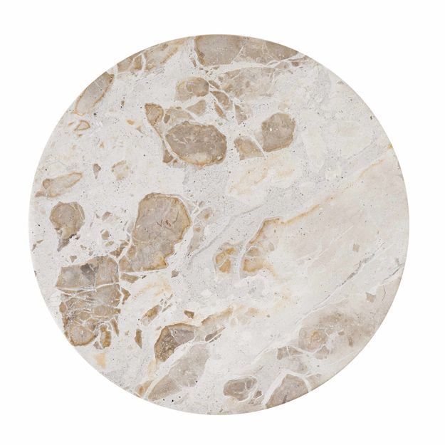 MARBLE MRAMOROVÝ TÁC 30 CM - BÉŽOVÁ