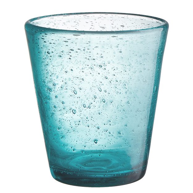 WATER COLOUR POHÁR 290 ML - TYRKYSOVÁ