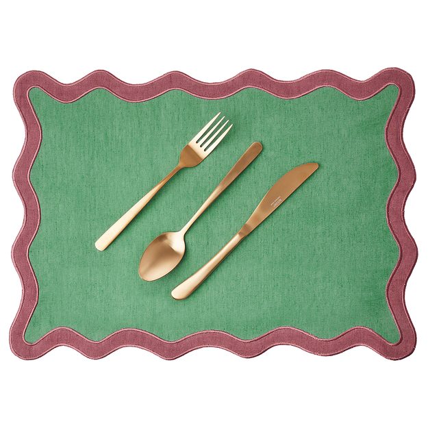 CHICHI PRESTIERANIE 47 X 33 CM - ZELENÁ/ČERVENÁ