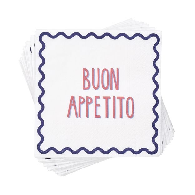 PAPIEROVÉ SERVÍTKY "BUON APPETITO"