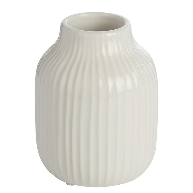 HANAMI VÁZA 12 CM - BIELA
