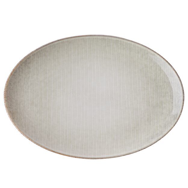 HENLEY PLOCHÝ TANIER 35 X 25 CM - OVÁLNY