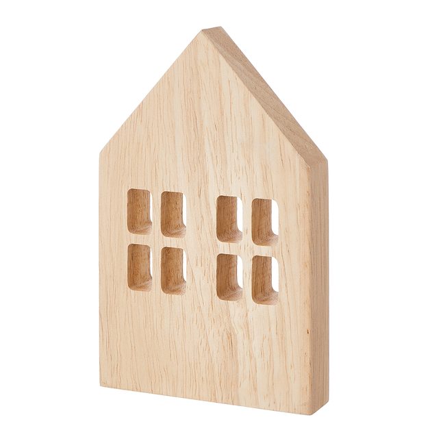 WHITE OAK DREVENÝ DOMČEK 10 CM