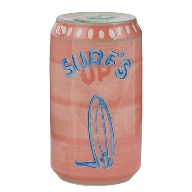 BEVERAGE VÁZA PLECHOVKA 12 CM – RUŽOVÁ