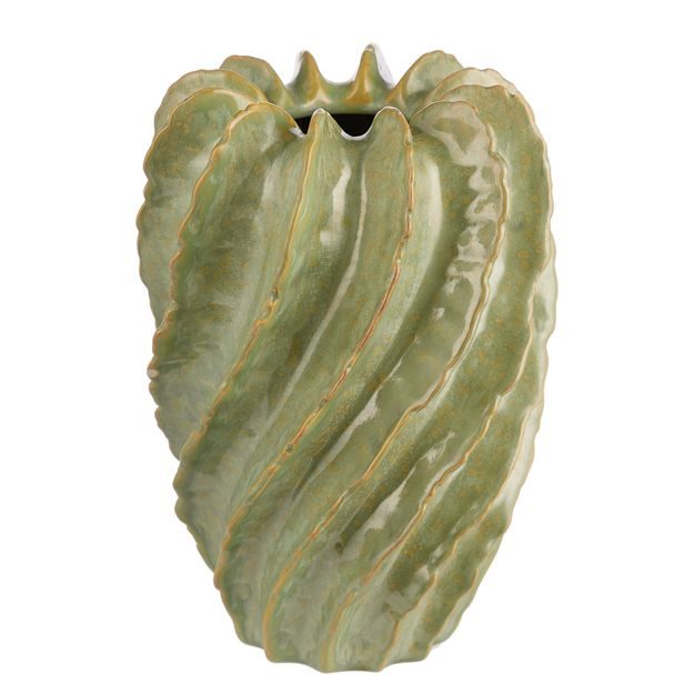 ORGANIC VÁZA 26 CM - ZELENÝ