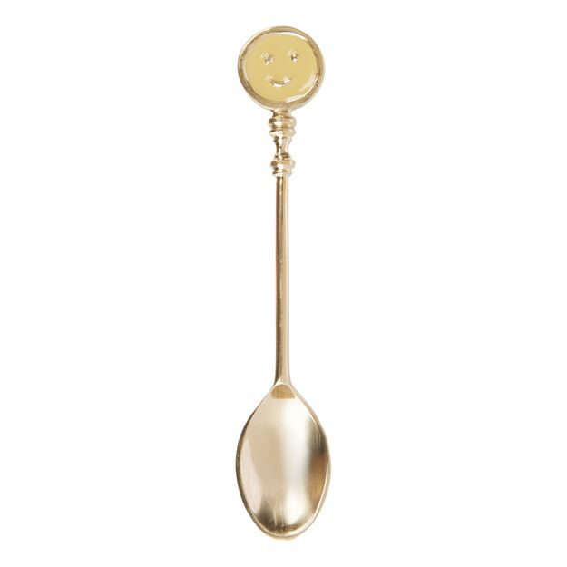 HAPPY SPOON LYŽIČKA SMAJLÍK - ZLATÁ