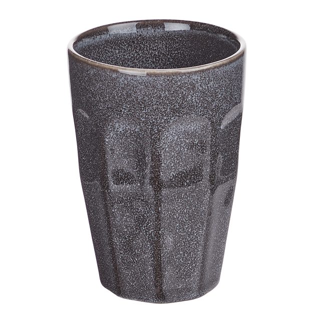 BERGAMO HRNČEK LATTE MACCHIATO 330 ML - ANTRACITOVÁ