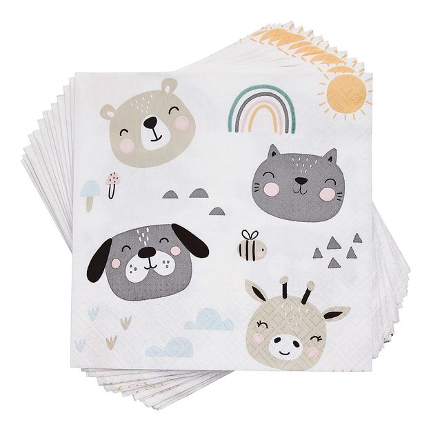 APRES SERVÍTKY Z RECYKLOVANÉHO PAPIERA PRE DETI