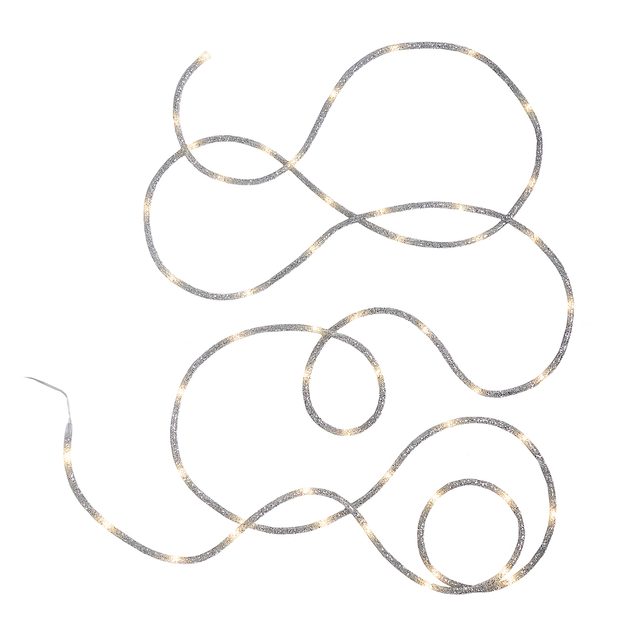 TUBE LIGHT LED SVETELNÁ REŤAZ - STRIEBORNÁ