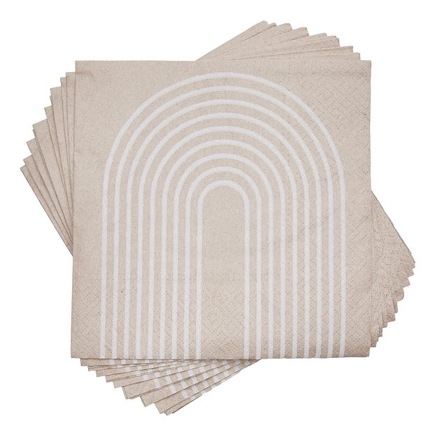 APRES SERVÍTKY Z RECYKLOVANÉHO PAPIERA DÚHA